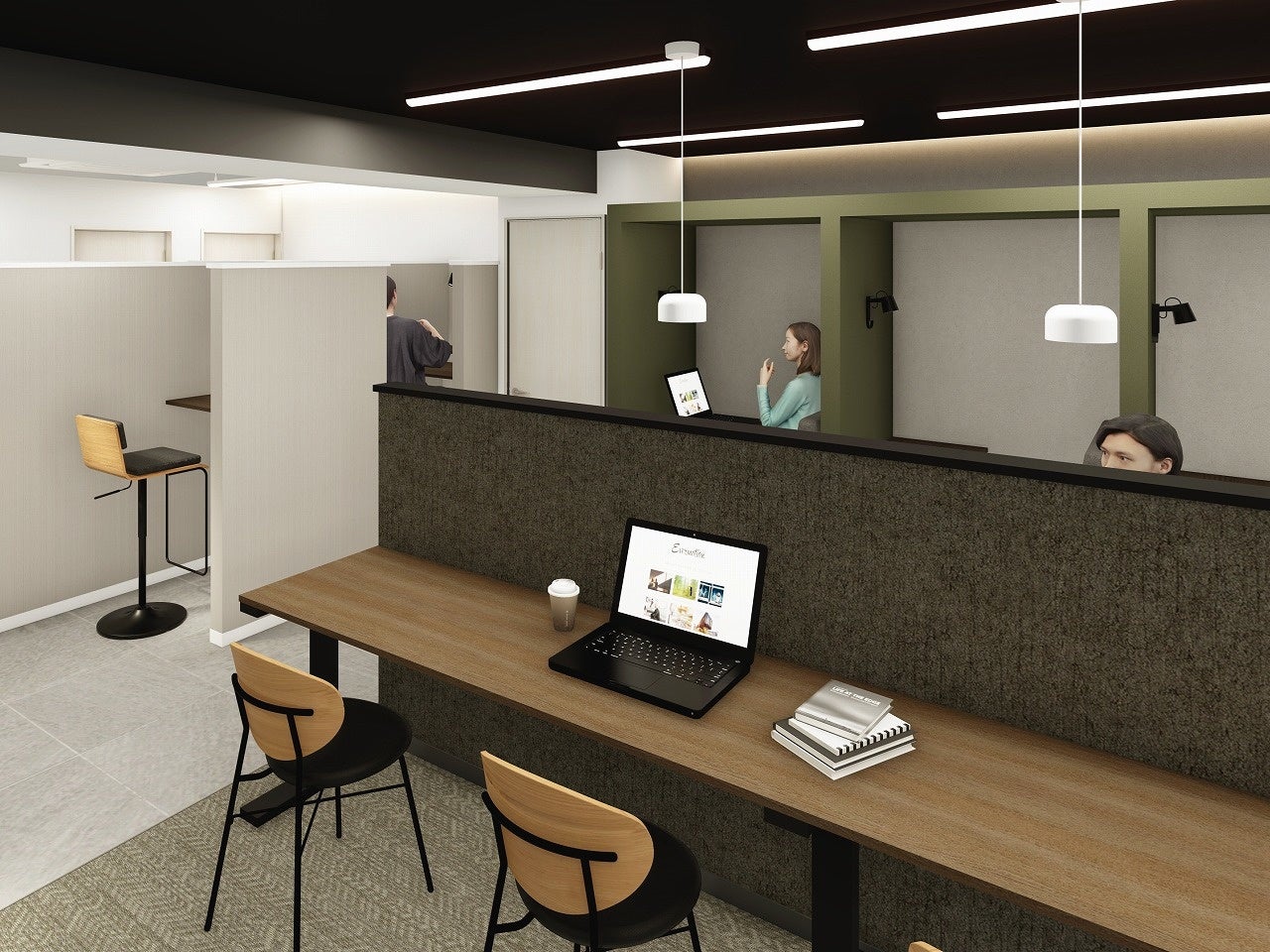 カフェブース　イメージ