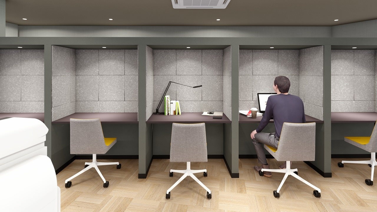 箱型の席 イメージ