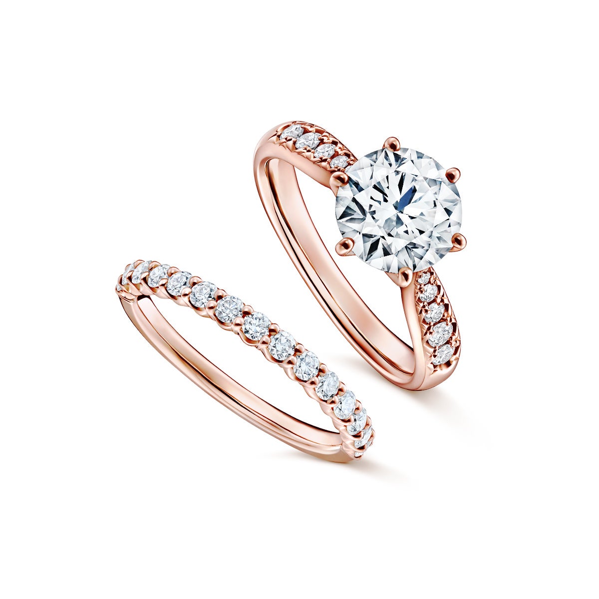 TASAKIを代表するブライダルリングのひとつである「ピアチェーレ」シリーズ ©TASAKI