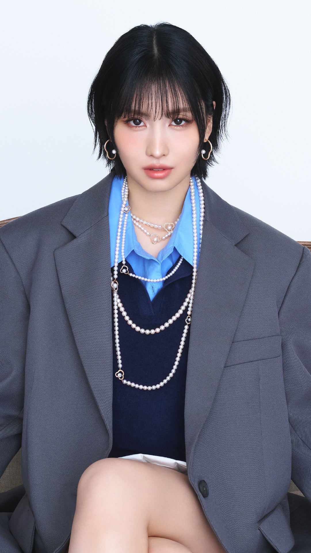 TASAKI、ブランドパートナー・TWICE MOMOの新ビジュアルを公開 | 株式