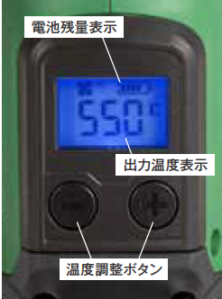 液晶ディスプレイヒートガン 温度調整 50-600℃ Amazon | elesories HG1018ヒートガン ホットガン LCD液晶ディスプレイ