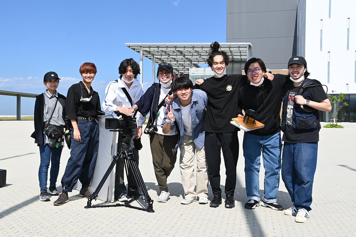 プロジェクトに参加した映画制作科２年生