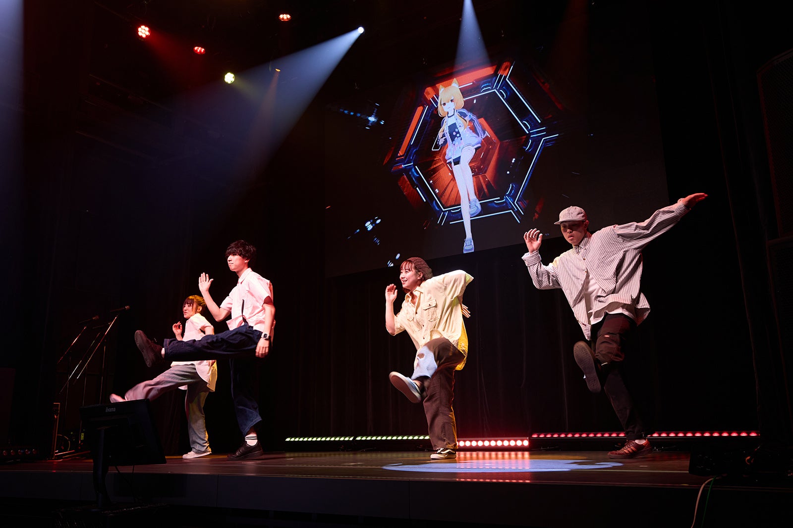 5月21日に実施したVTuberライブの様子