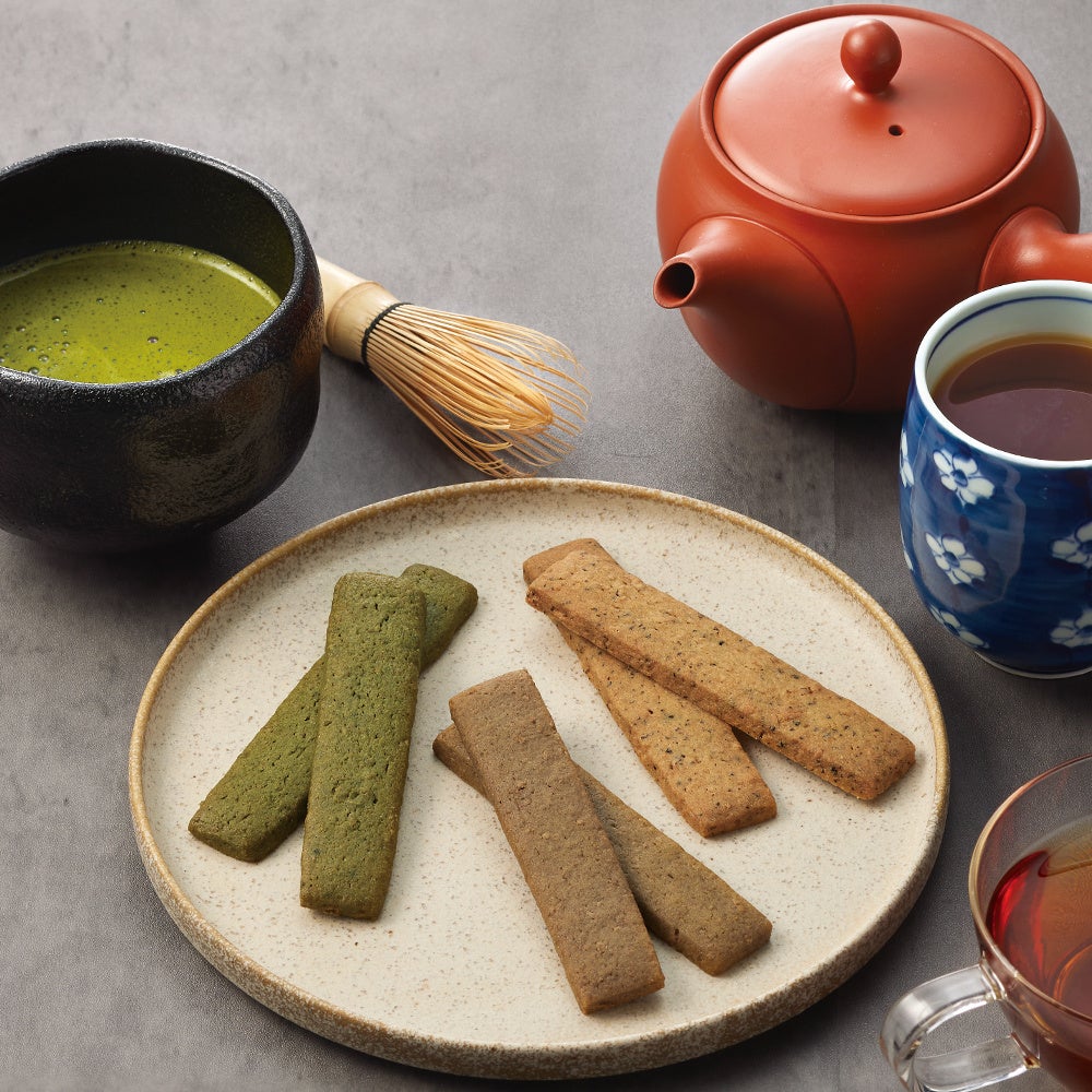 3種の香(かぐわ)しいお茶のクッキー『茶の香合わせ (ちゃのかあわせ)』を新発売