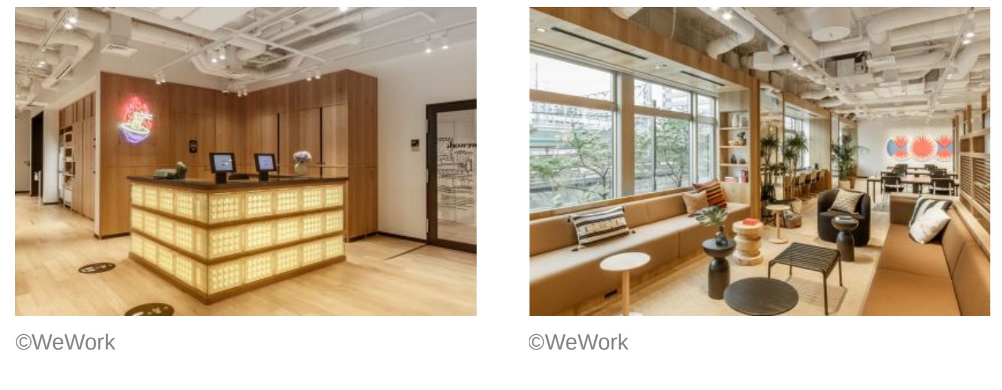 WeWork TK&nbsp;池⽥⼭（新本社）内観