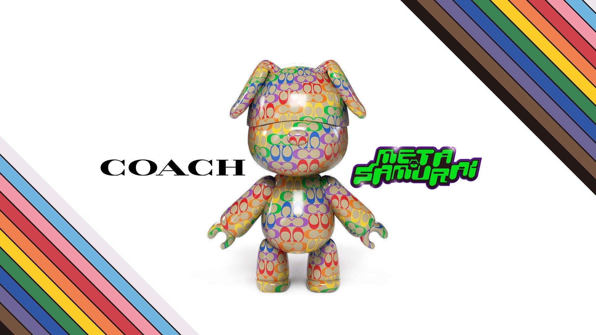 日本初!1BLOCKが展開するNFTプロジェクト「MetaSamurai」とグローバルファッションブランド「COACH」がPRIDE MONTHをたたえるプログラムの一貫として、コラボレーションが決定