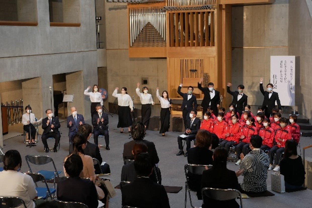 主将 古賀華実選手 挨拶