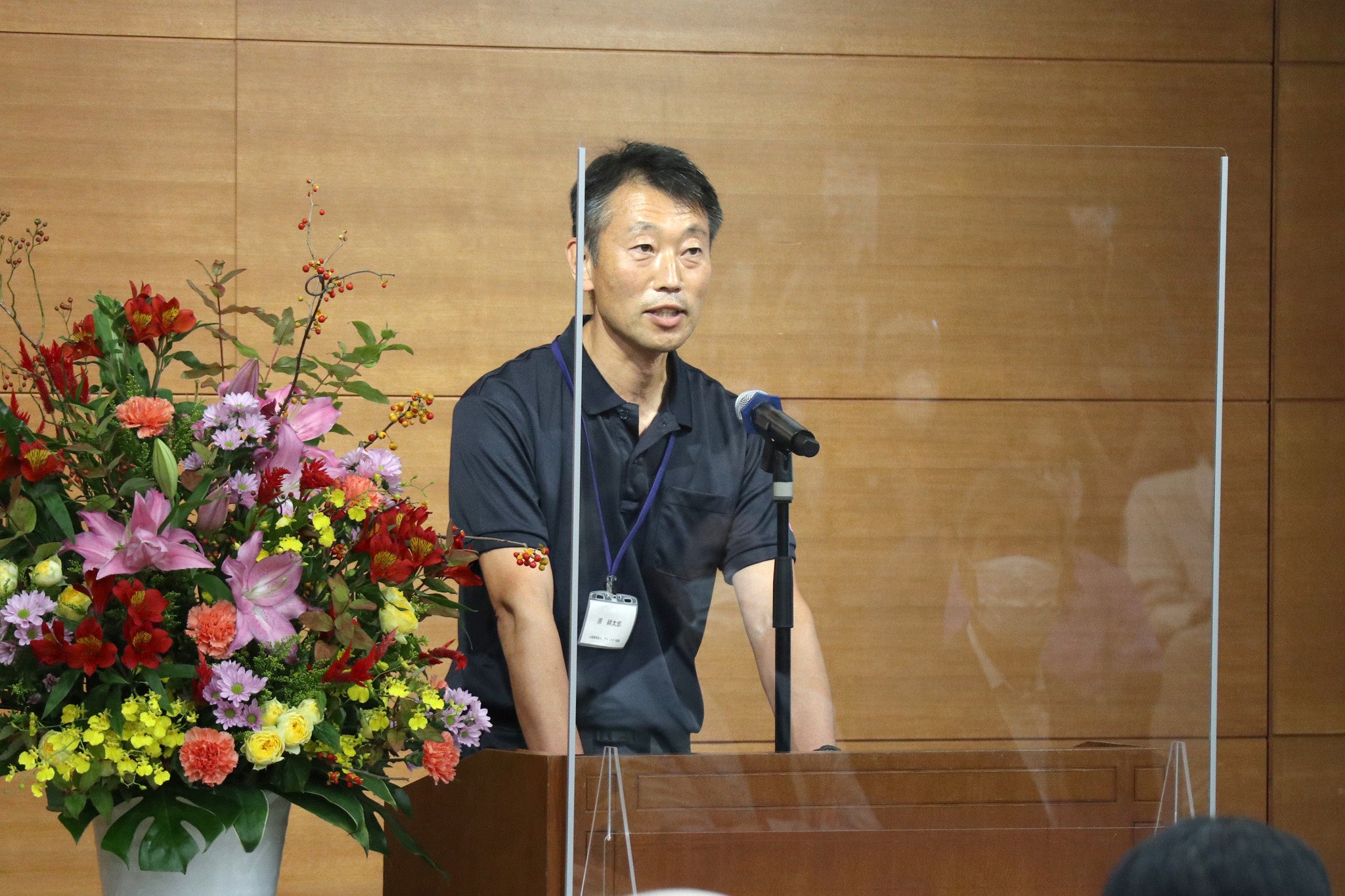 歩行指導部長 原祥太郎