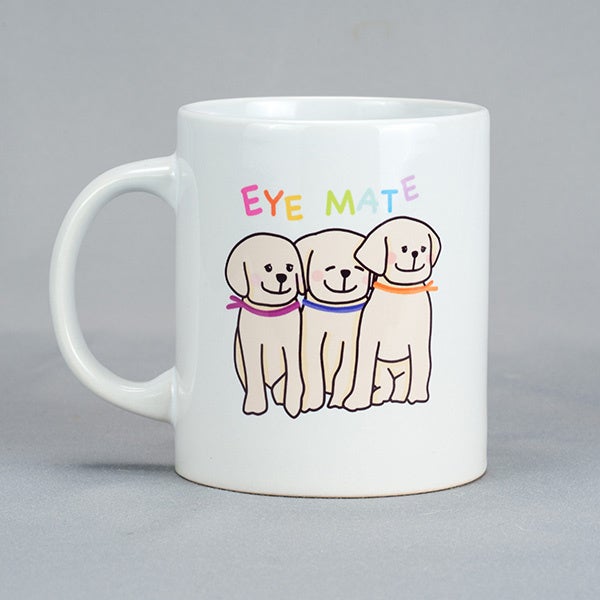 アイメイトサポートグッズのマグカップ