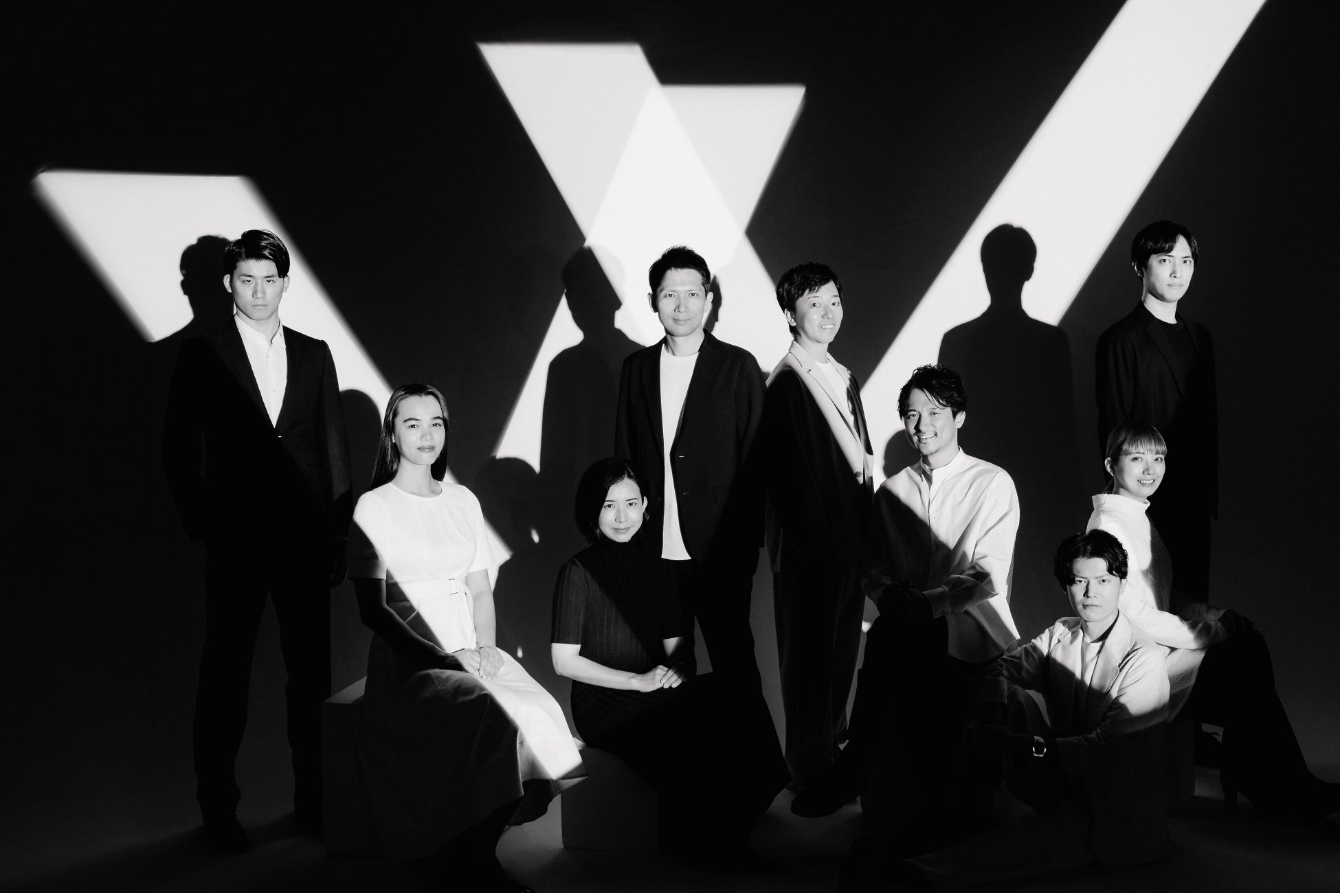 <左より、高田拳伍、梅園アマンダ、深見さとみ、新 和博、東明宏、服部 将大、高津 秀也、山口かんな、佐藤直紀> Photo:Shunichi Oda