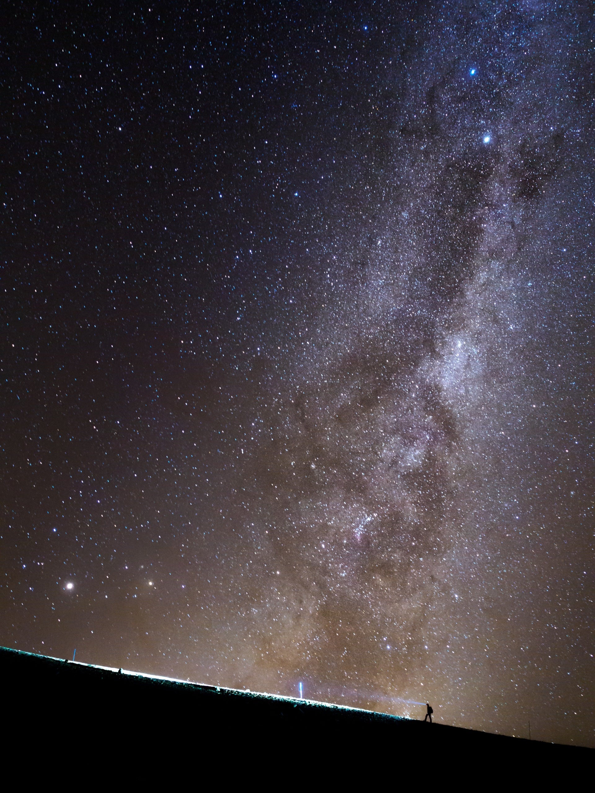 トンガリロ・アルパイン・クロッシングと天の川©Zhi Yuen Yap