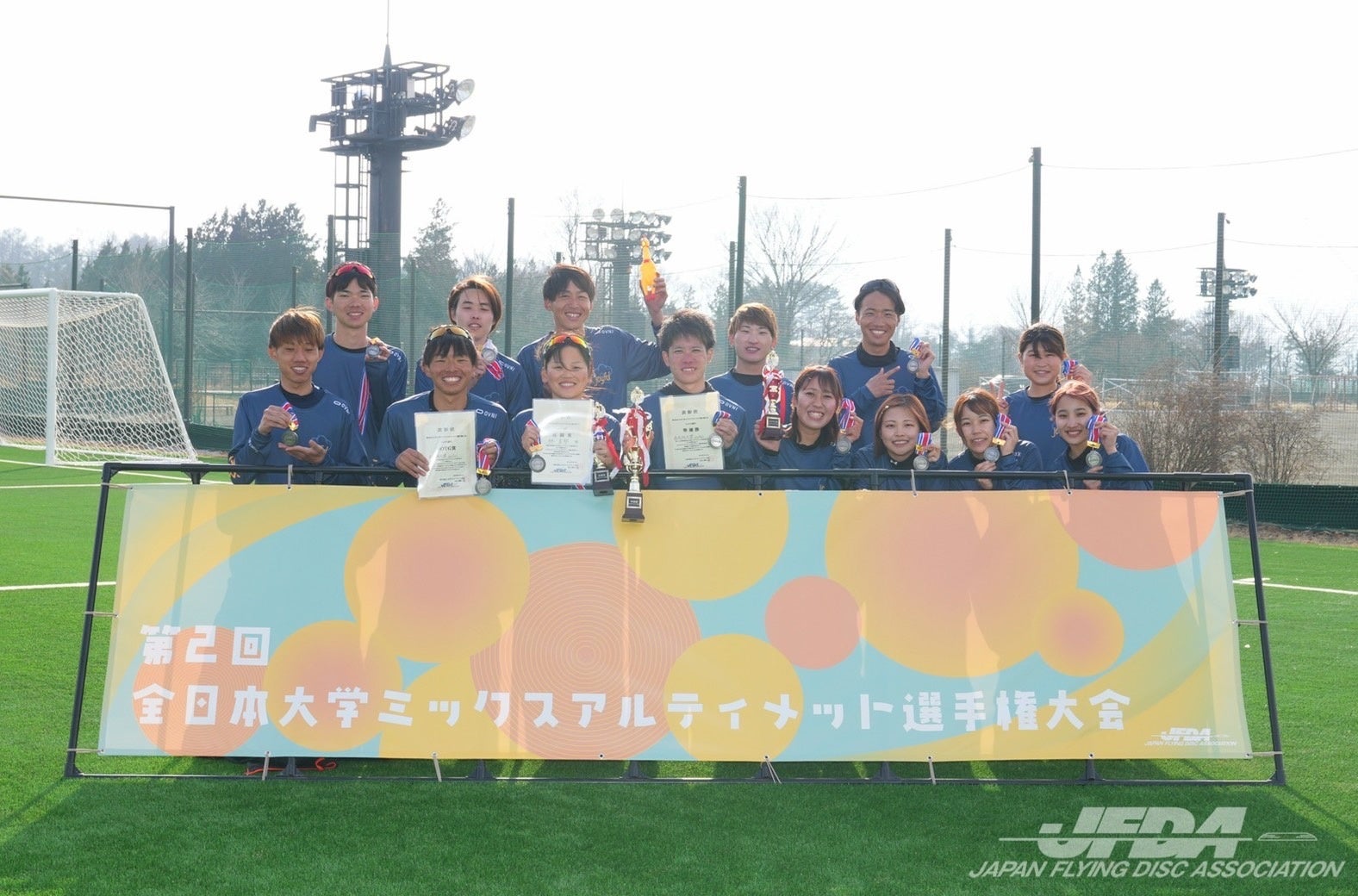 ミックス部門 準優勝：西九州大学joyful