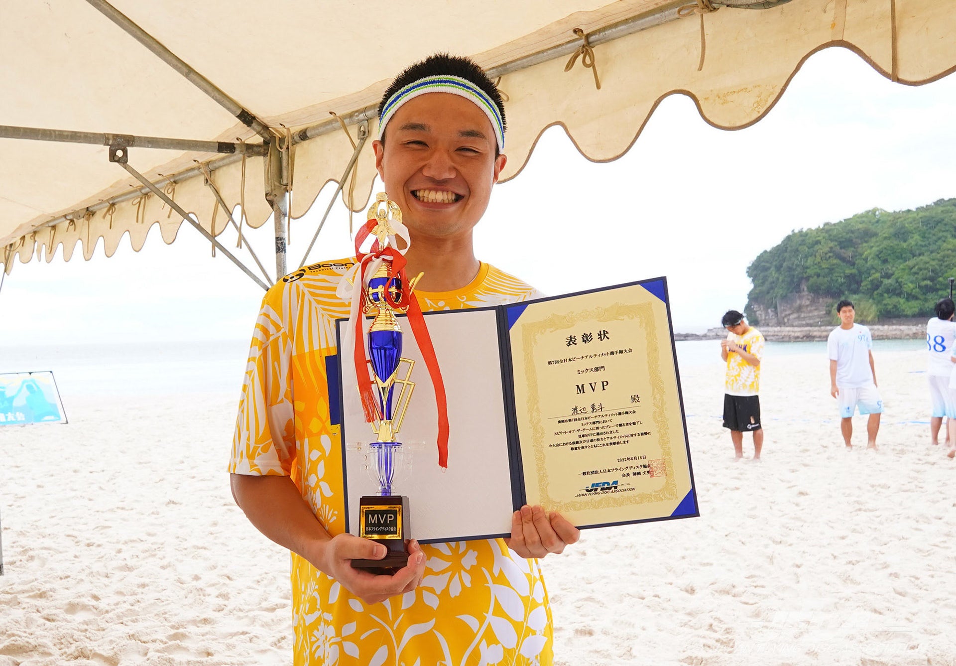 ミックス部門 MVP賞：渡辺 勇人（BLANK ＃7）