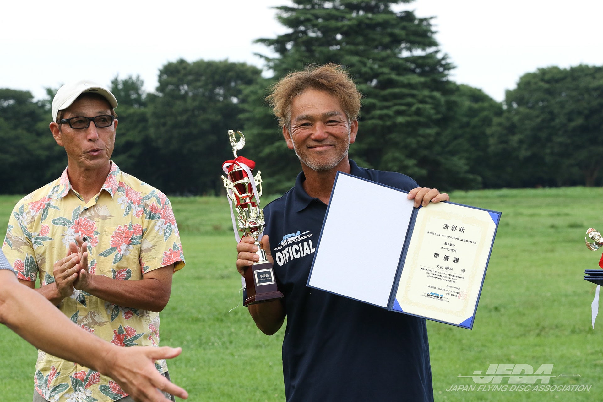 オープン部門 準優勝：大内 勝利