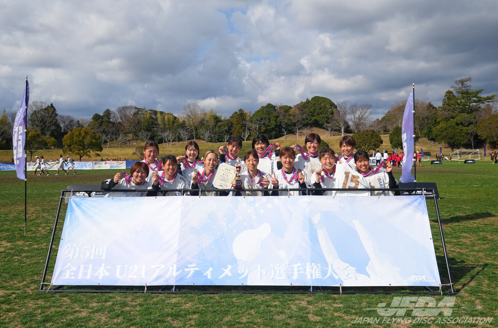 ウィメン部門 第3位:日本体育大学BARBARIANS