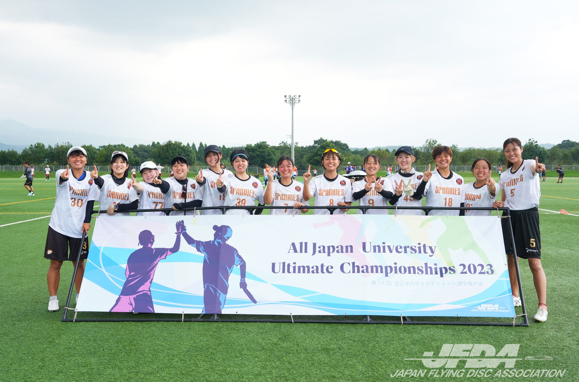 ウィメン部門 第1位：西九州大学spankies