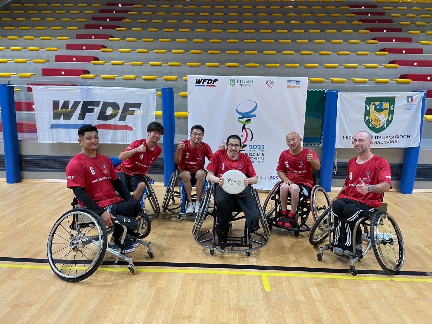 インターナショナルチーム（日本選手4名を含む）