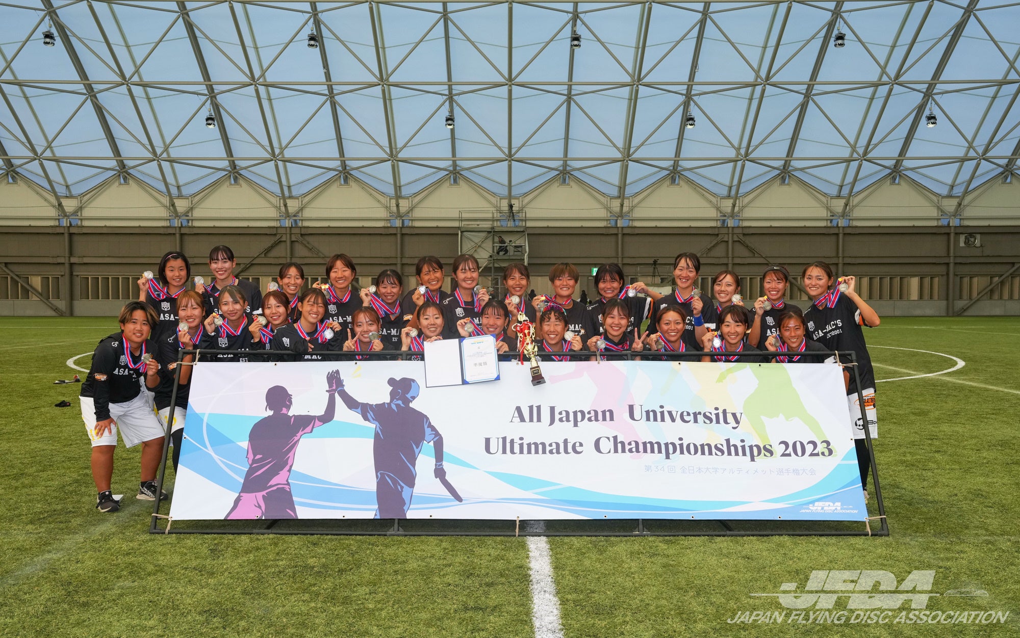 ウィメン部門準優勝：法政大学ASA-MAC’S