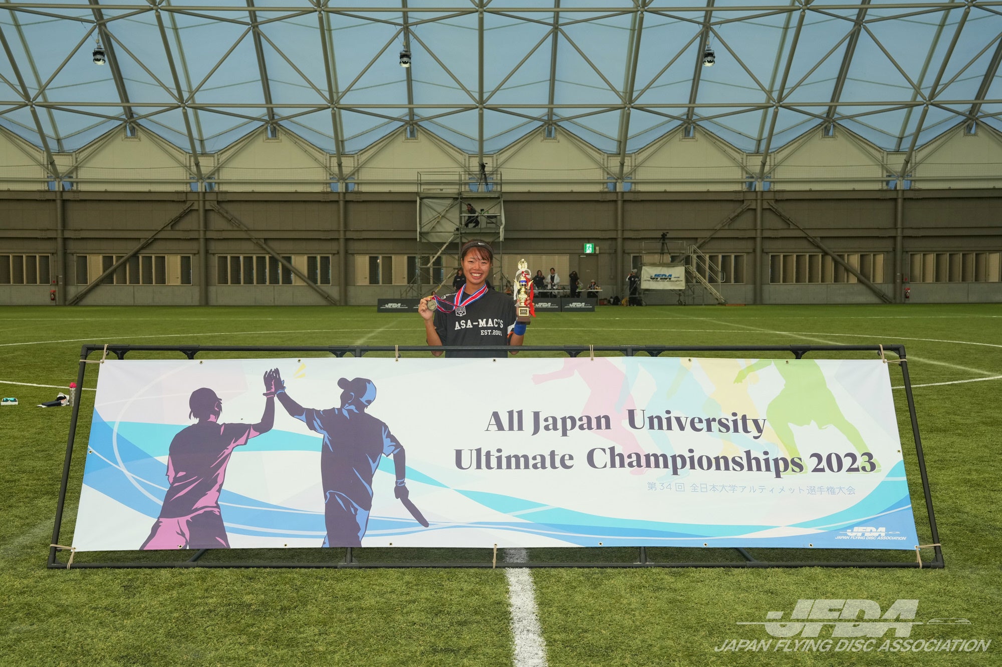 ウィメン部門敢闘賞：小泉 菜々子（法政大学ASA-MAC’S #75）