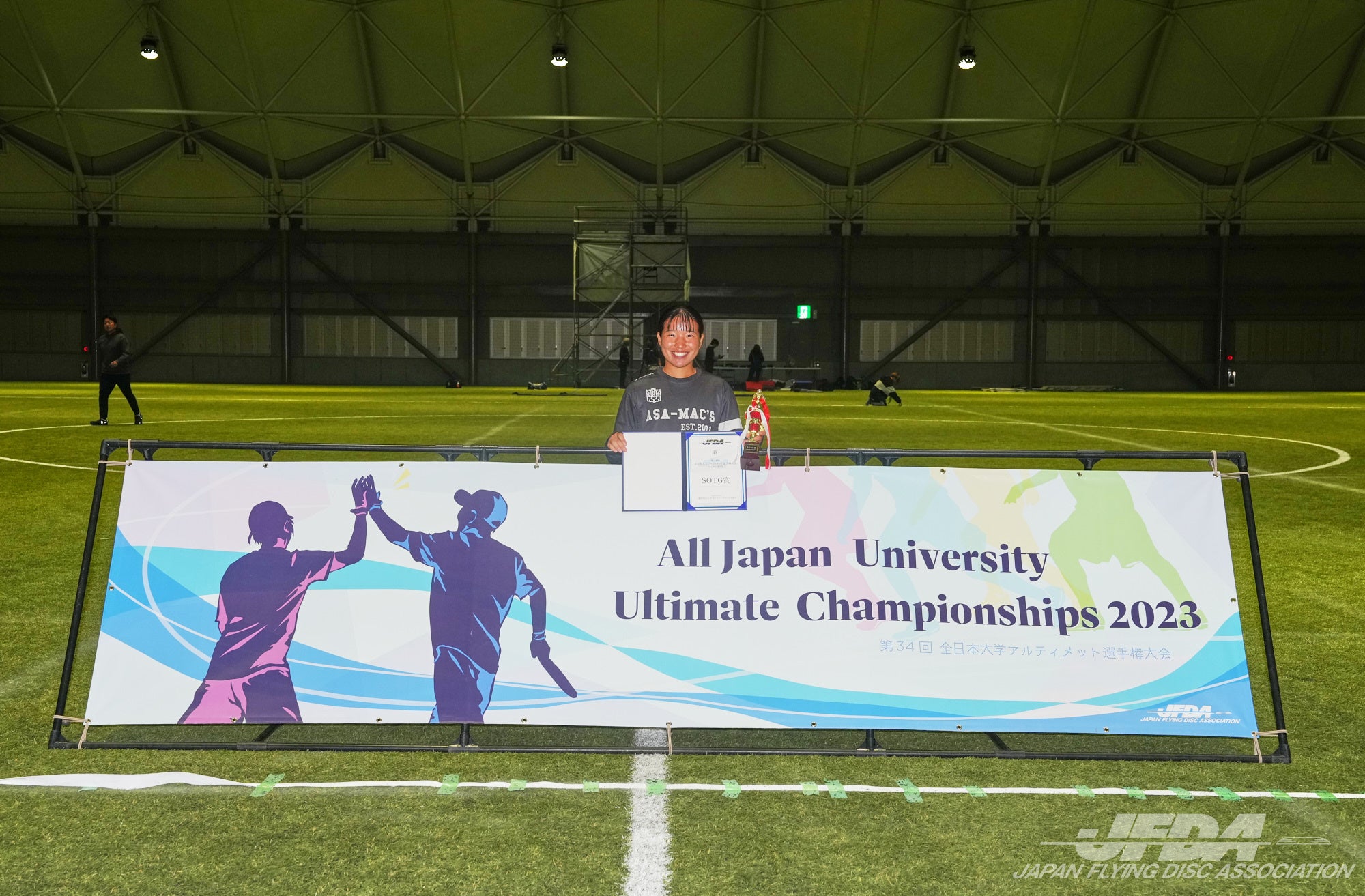 ウィメン部門SOTG賞：法政大学ASA-MAC’S