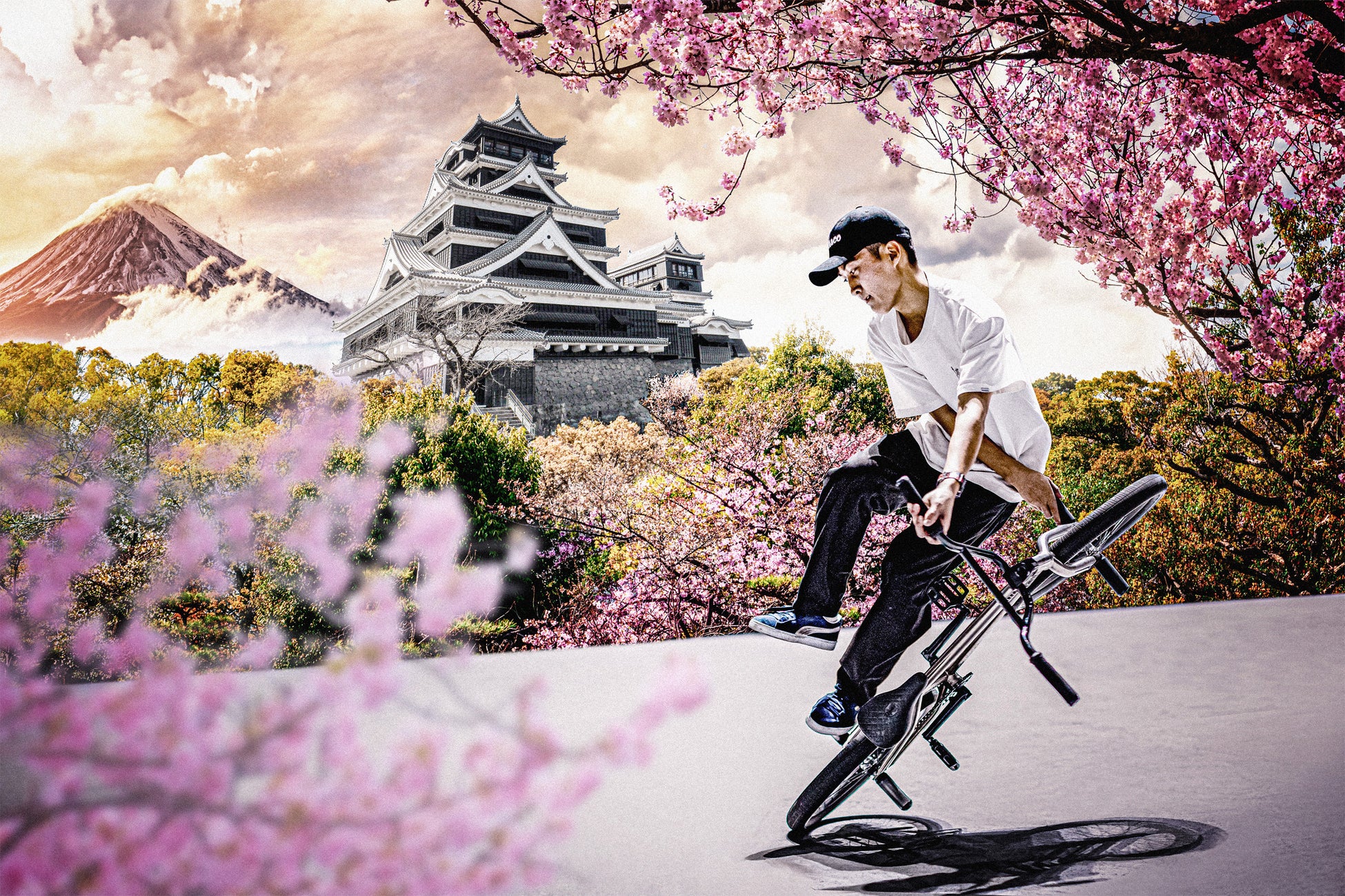 2024年、日本の名城を背景に世界中の強者が「舞乗の乱」を巻き起こす【CHIMERA A-SIDE BMX FLATLAND BATTLE 開幕 】 2024年、日本の名城を背景に世界中の強者が「舞乗の乱」を巻き起こす【CHIMERA A-SIDE BMX FLATLAND BATTLE 開幕 】