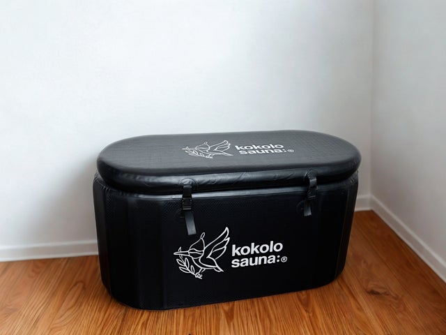 空気でふくらむゴム製水桶 × コンセント接続で3℃まで冷える kokolo 空気でふくらむゴム製水桶 × コンセント接続で3℃まで冷える kokolo