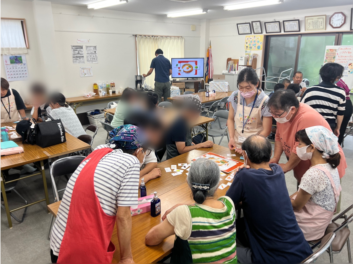 実際にこども食堂で行われた食育の風景写真