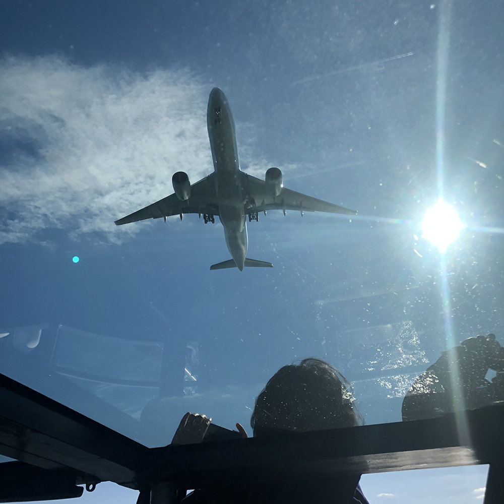 アンダージェットクルーズ撮影風景