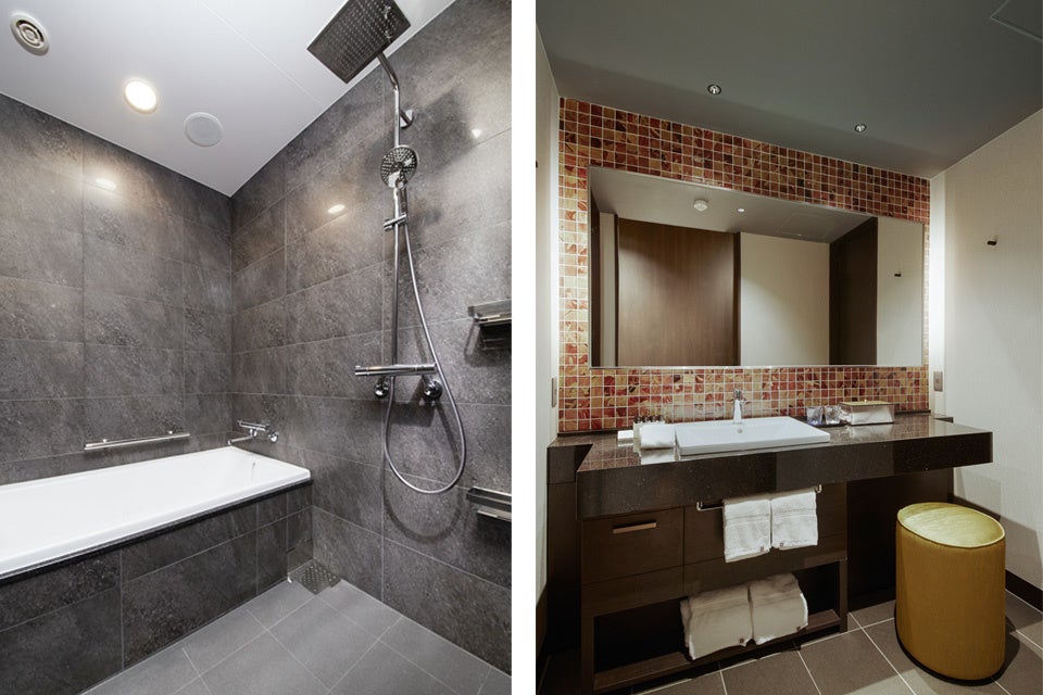 浴室と洗面台はセパレート