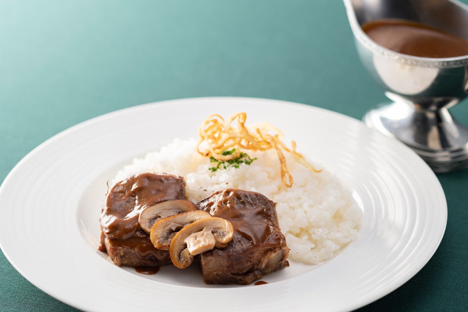 大阪産なにわ黒牛バラ肉の煮込み 欧風カレー