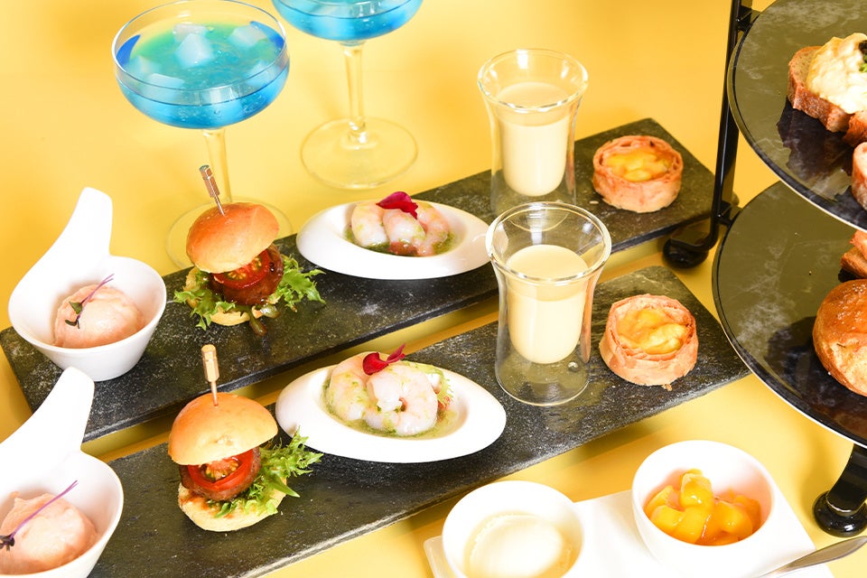 アフタヌーンティー／ストーンプレート