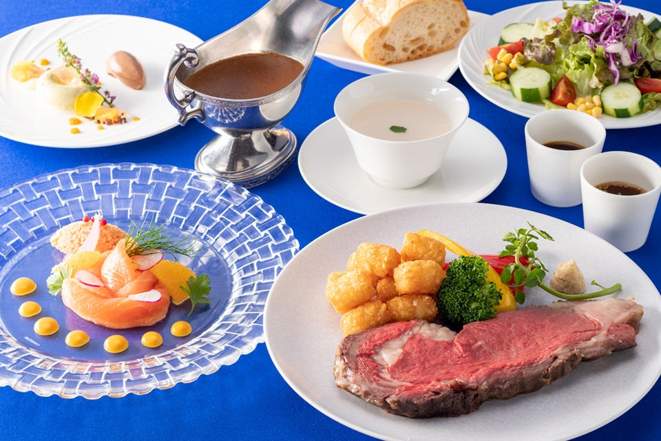 国産牛厚切りローストビーフディナー