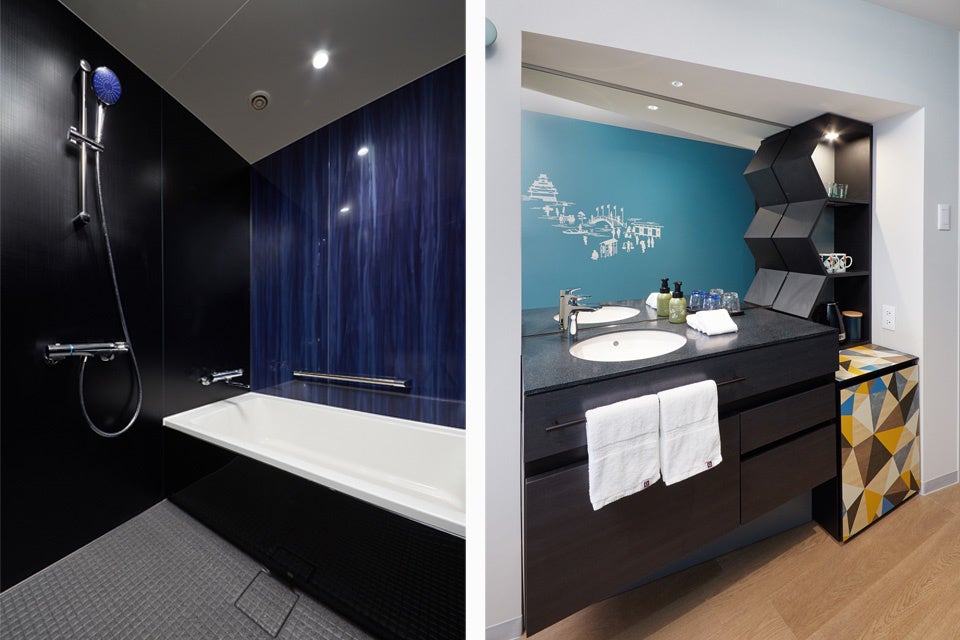 浴室と洗面台はセパレート