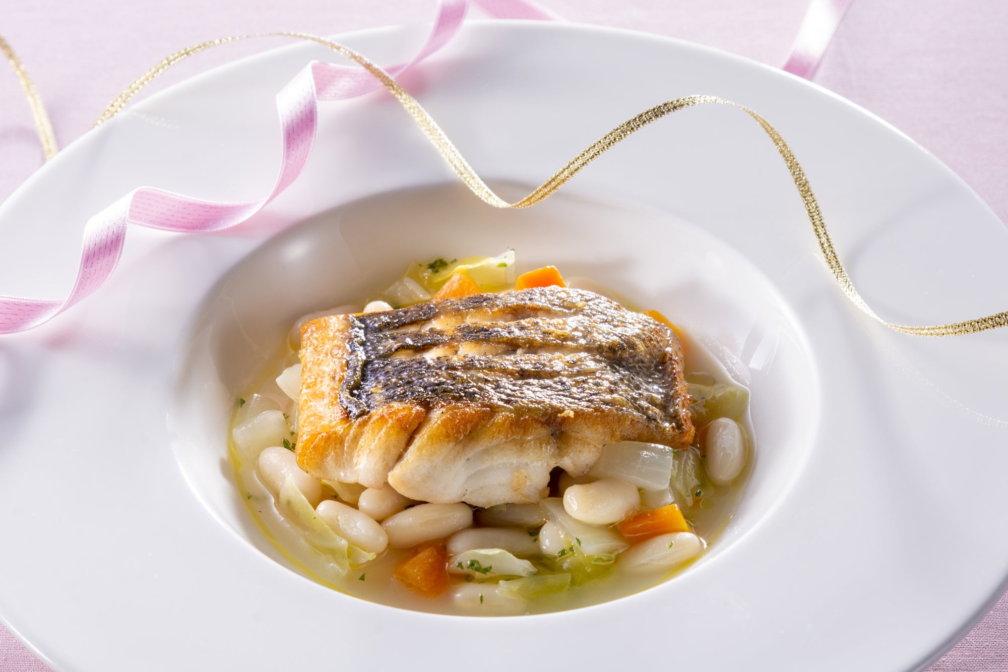 【3月魚料理】富山湾のお魚のポワレ　ガルビュール風