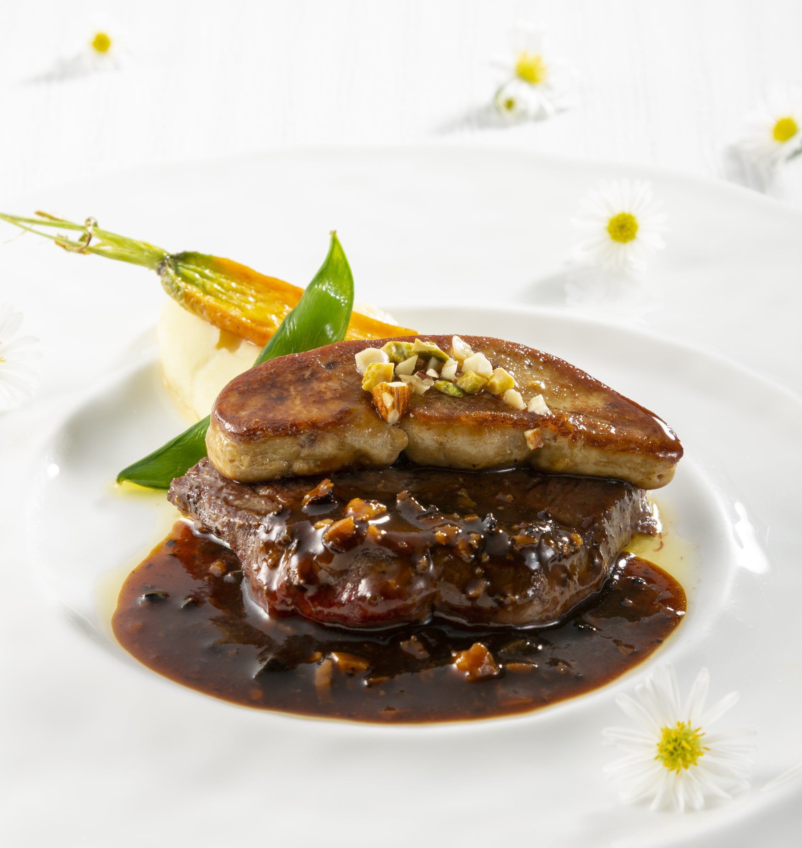 牛フィレ肉のロッシーニ風