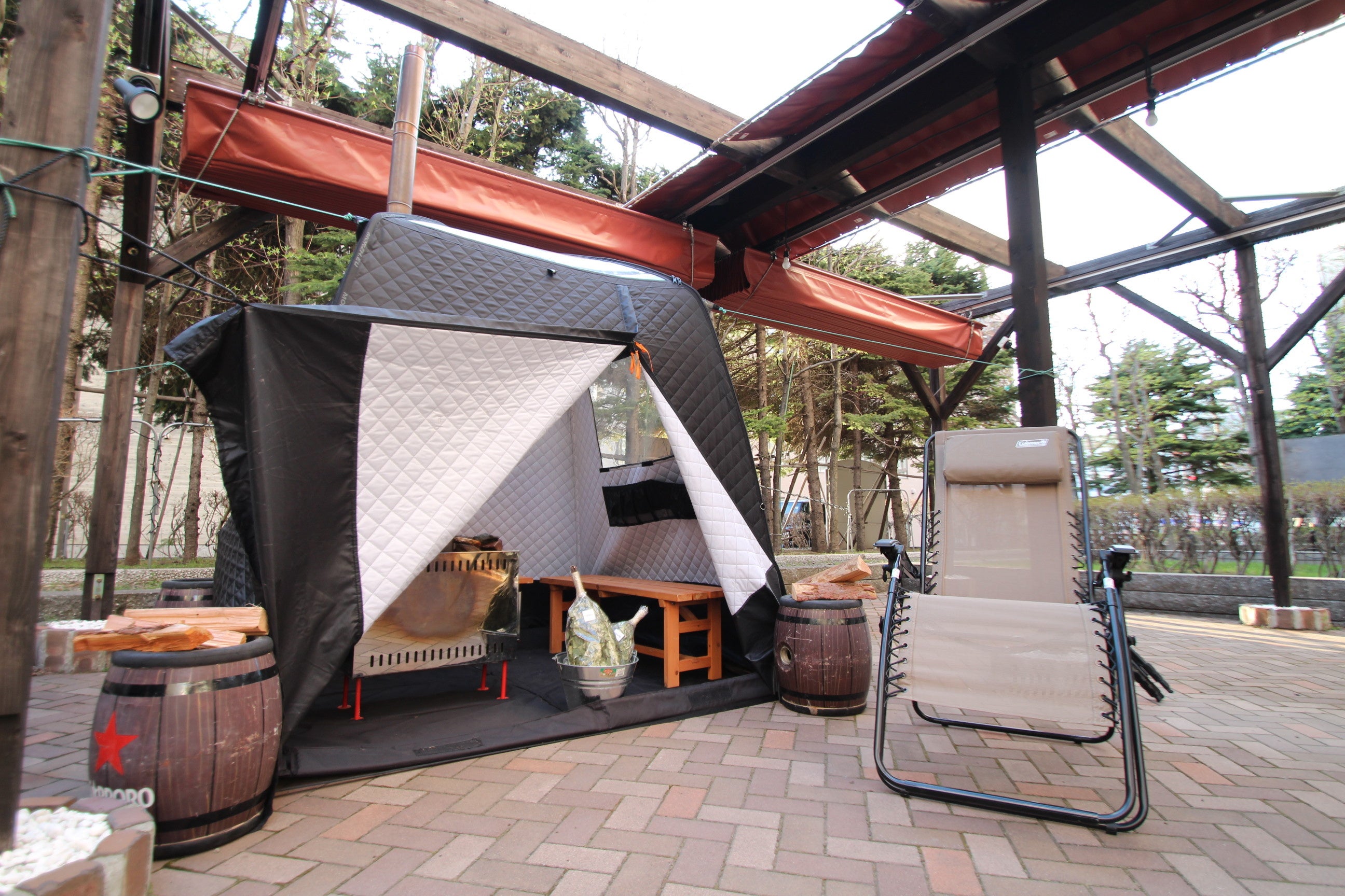 テントサウナ：イメージ