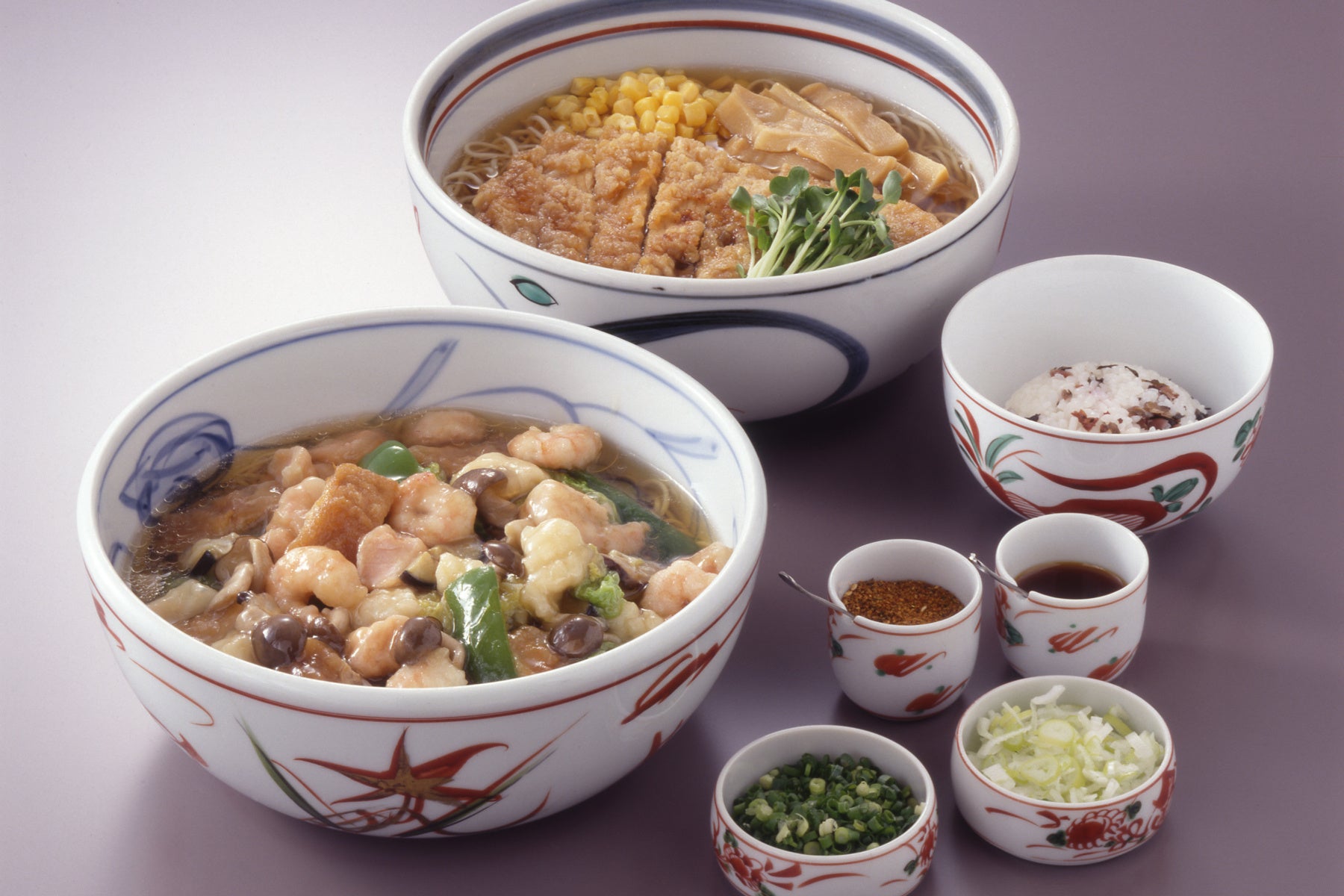 1980年代の広東風麺（排骨麺）