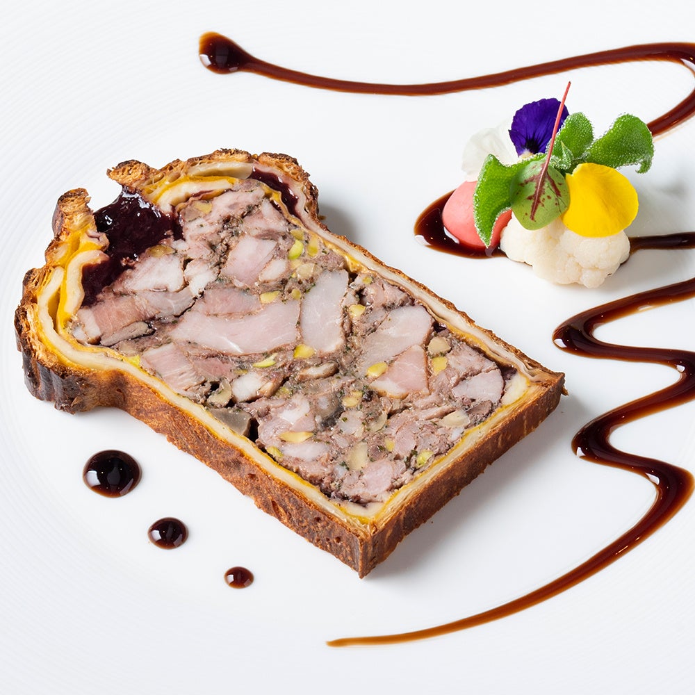 はかた地どりと糸島豚のパテアンクルート