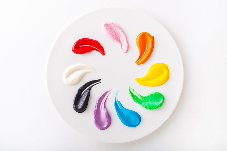 ケーキのカラーバリエーション（全9色）