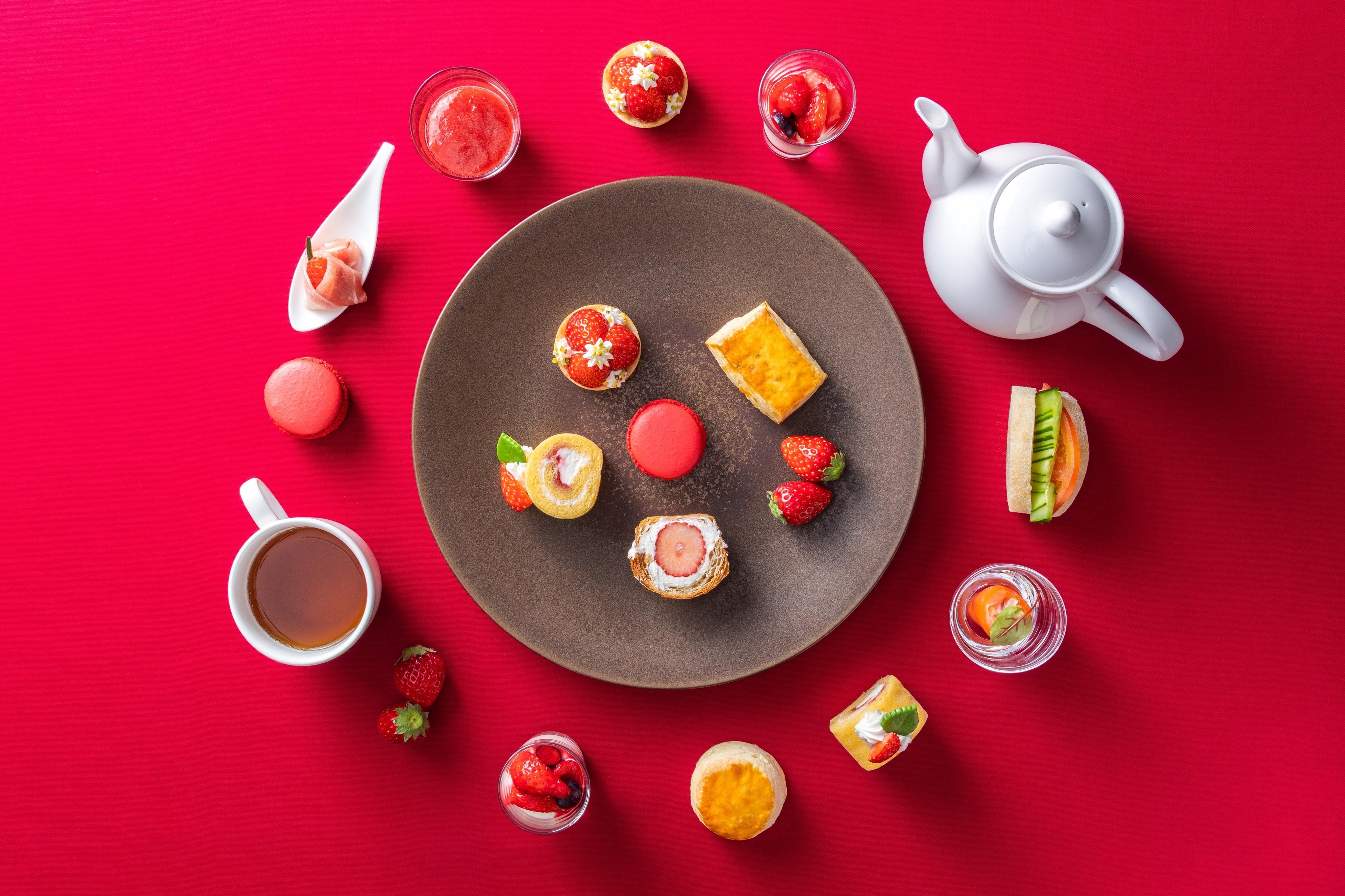 いちご香るアフタヌーンティー　イメージ①