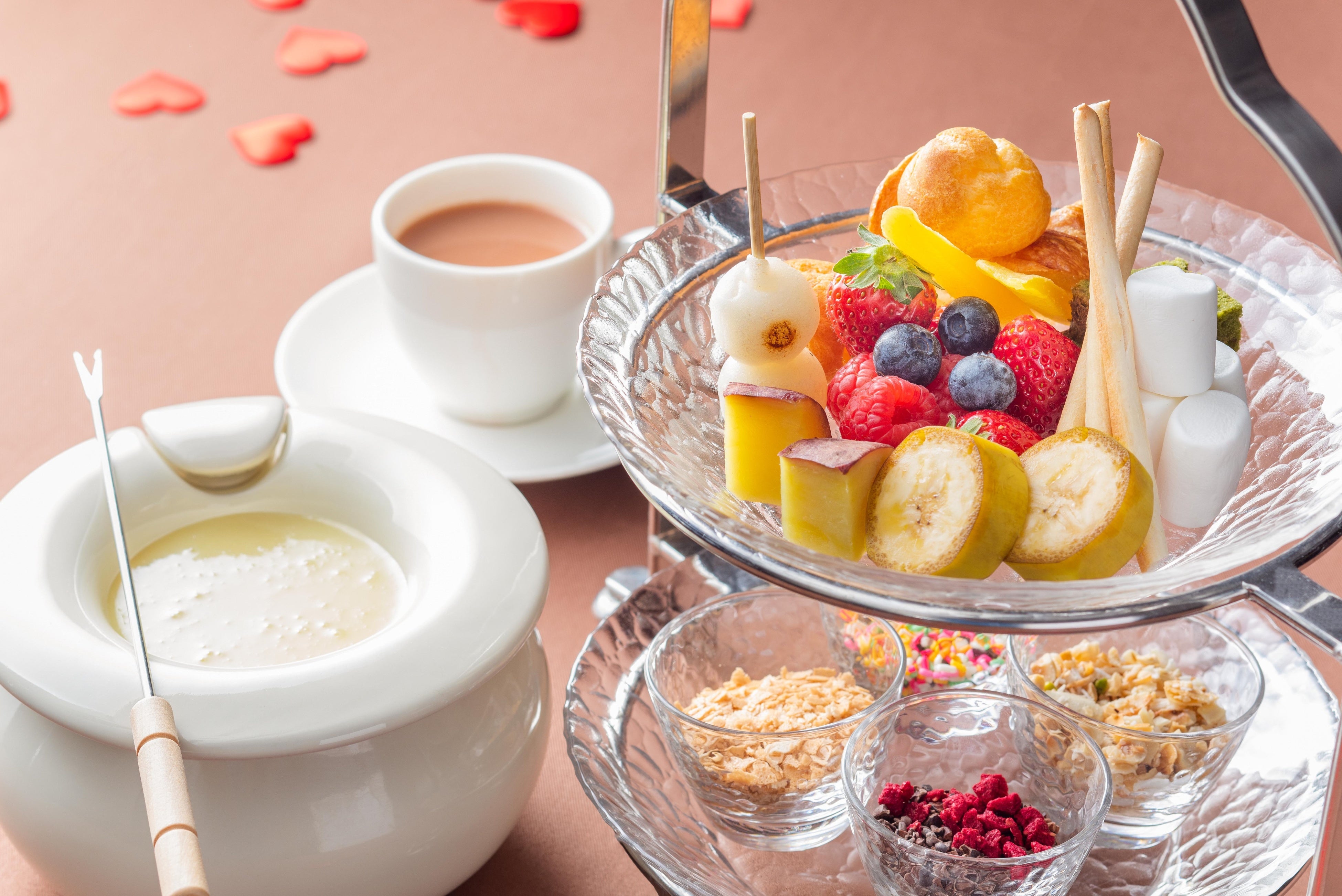 ホワイトチョコフォンデュイメージ②