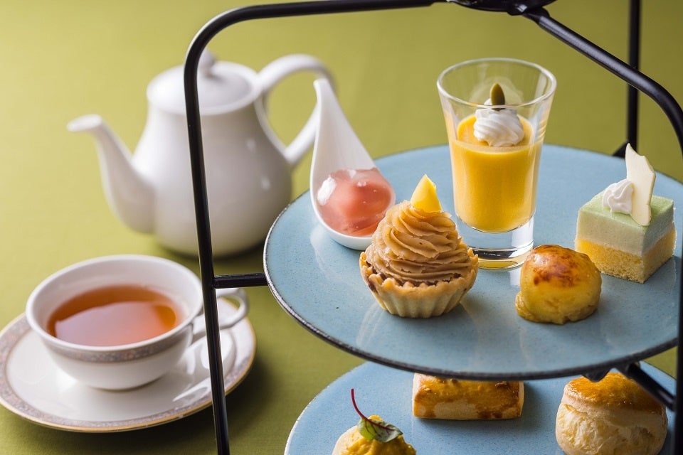 黄金色のアフタヌーンティーイメージ②