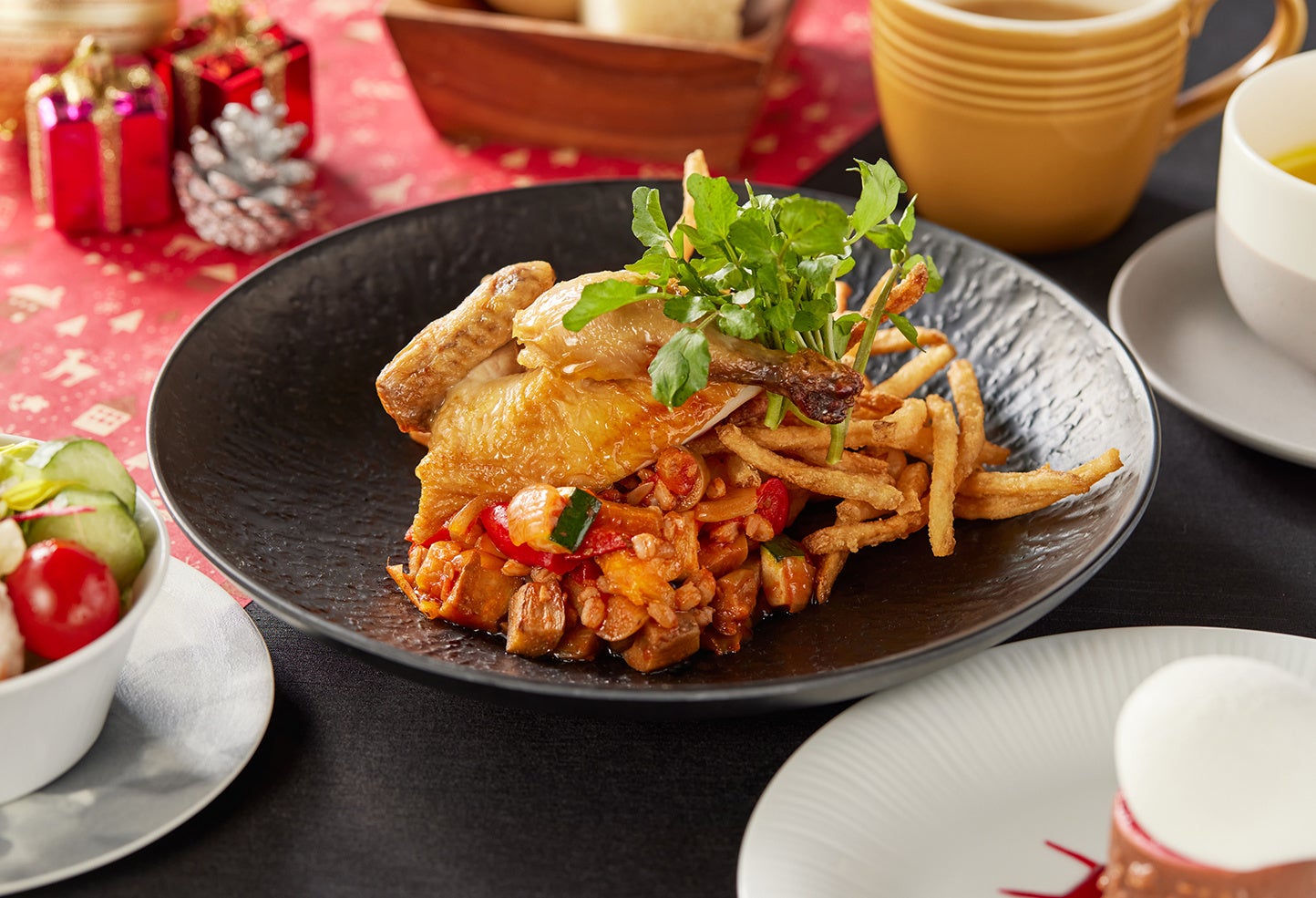 「クリスマスローストチキンランチ」イメージ