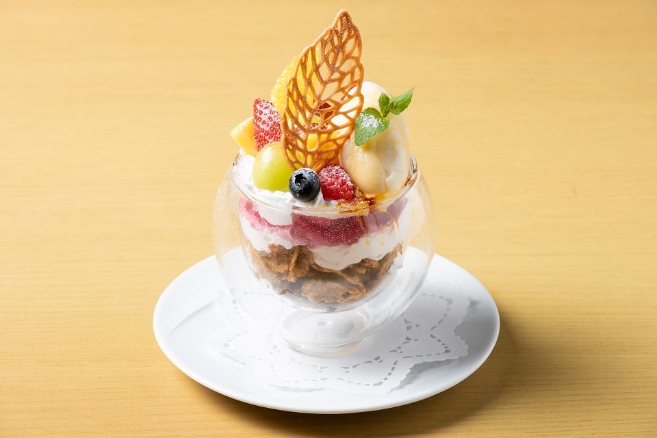 シメのミニパフェ