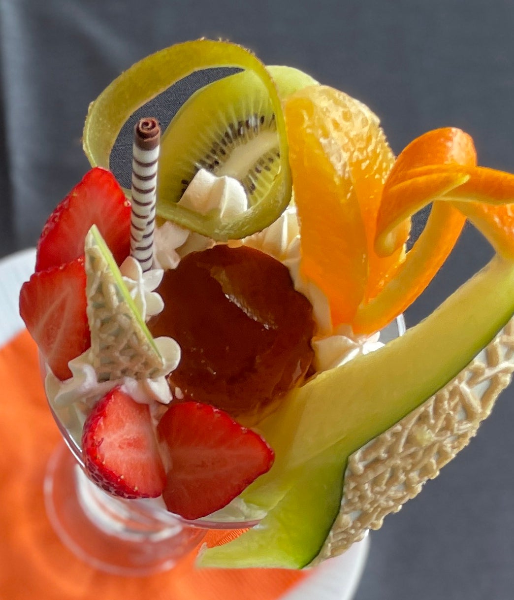 「 プリン ア・ラ・モード」イメージ