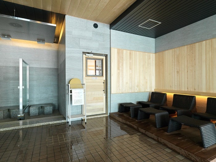 8階大浴場内「ととのえスペース」