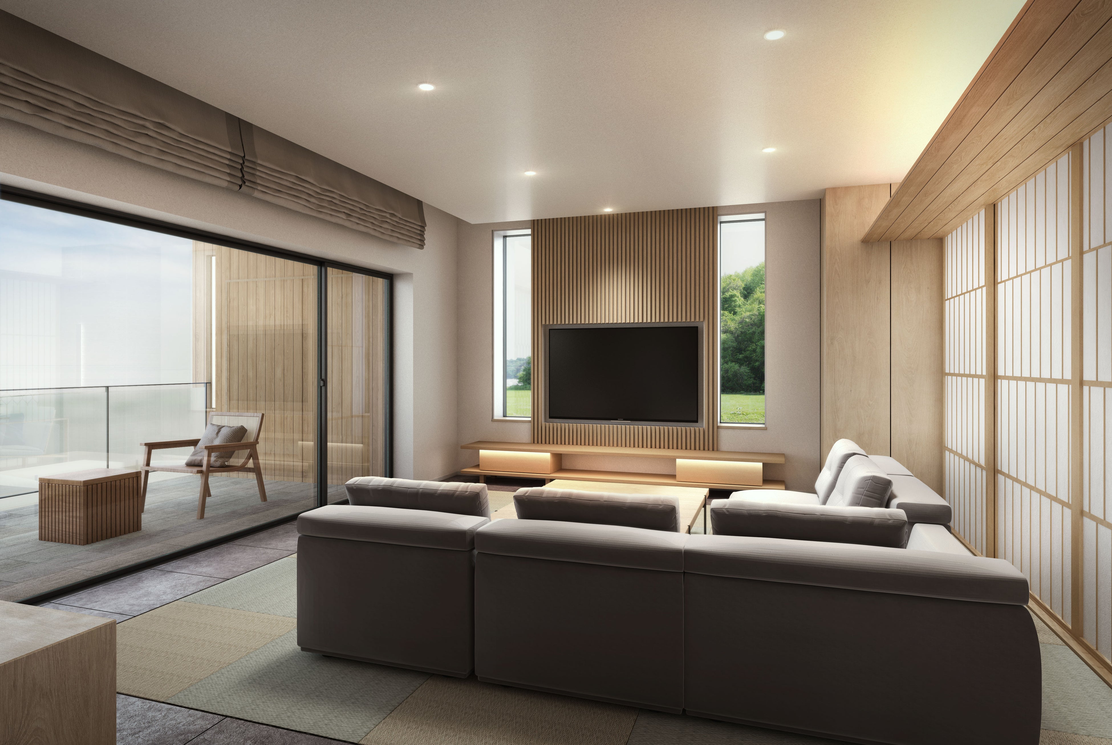 温泉露天風呂付プレミアスイート