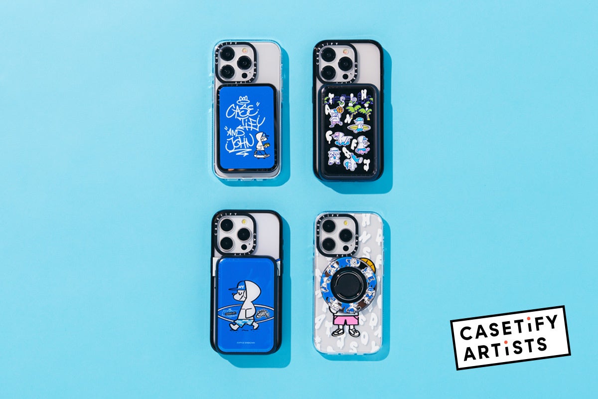 CASETiFY】世界的人気キャラクターSkater JOHNとの