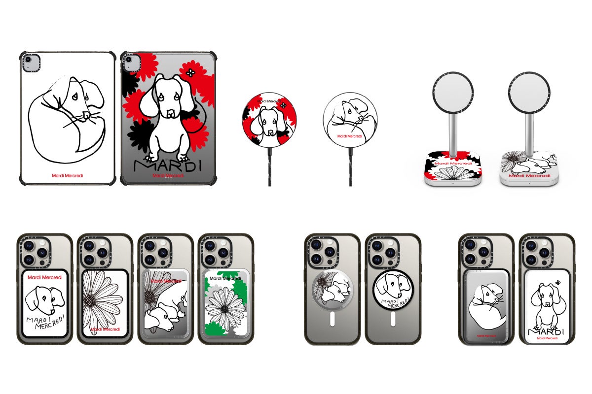 CASETiFY】Mardi Mercrediと初のコラボレーションとなる「Mardi