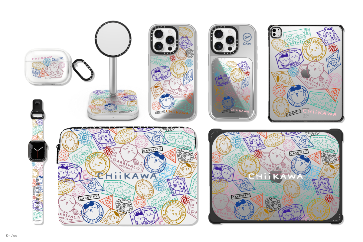 ちいかわ x CASETiFY」コレクションを12月28日(土)に発売